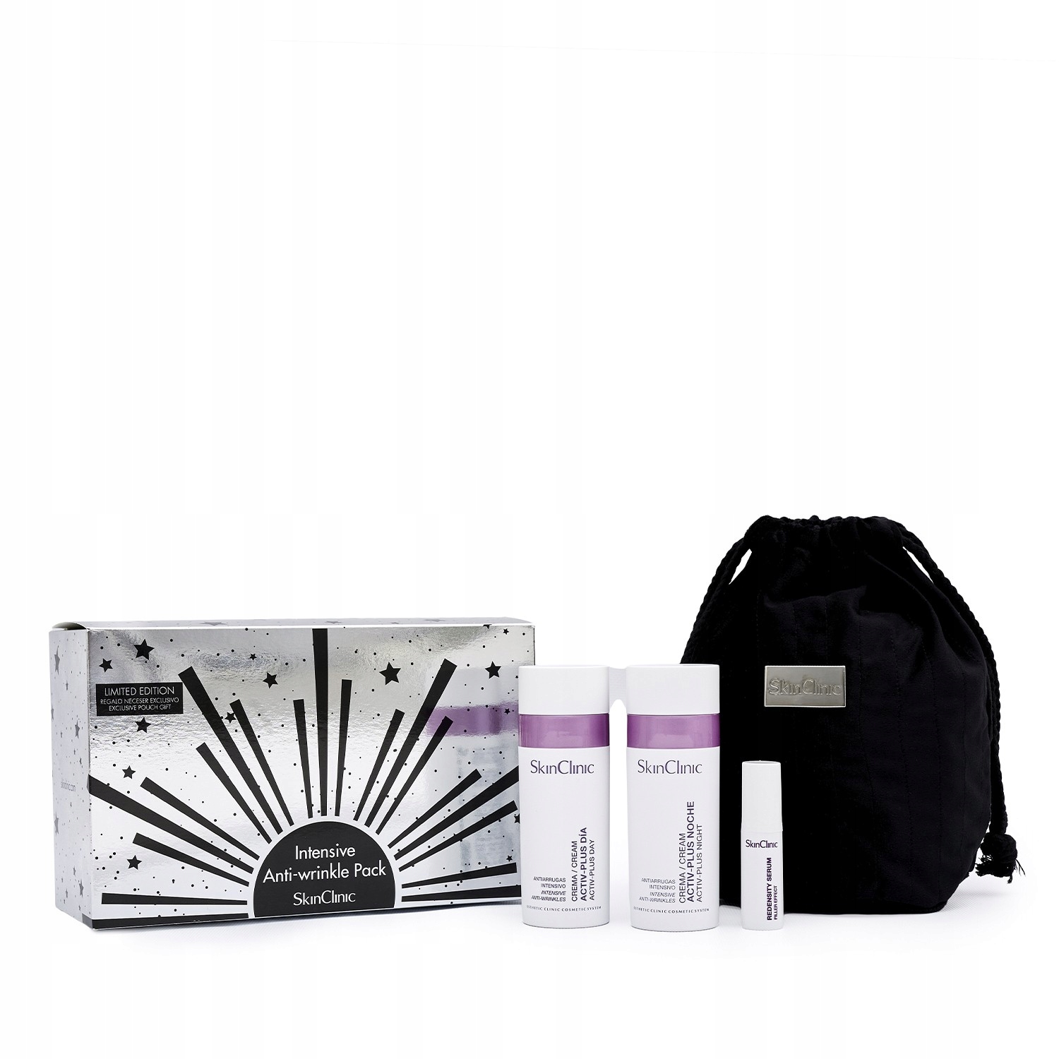 SkinClinic Activ+ Denní krém 50ml Activ+ Noční krém 50ml Sérum Redensity 5ml