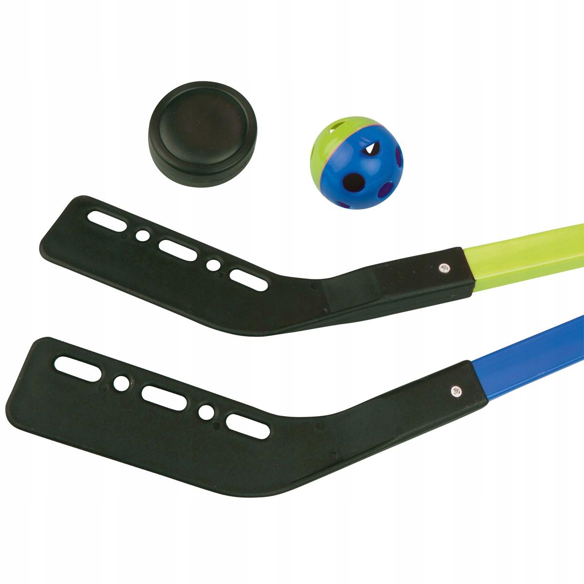 ZESTAW ULICZNY DO UNIHOKEJA 2 KIJE PIŁECZKA I KRĄŻEK Marka inna