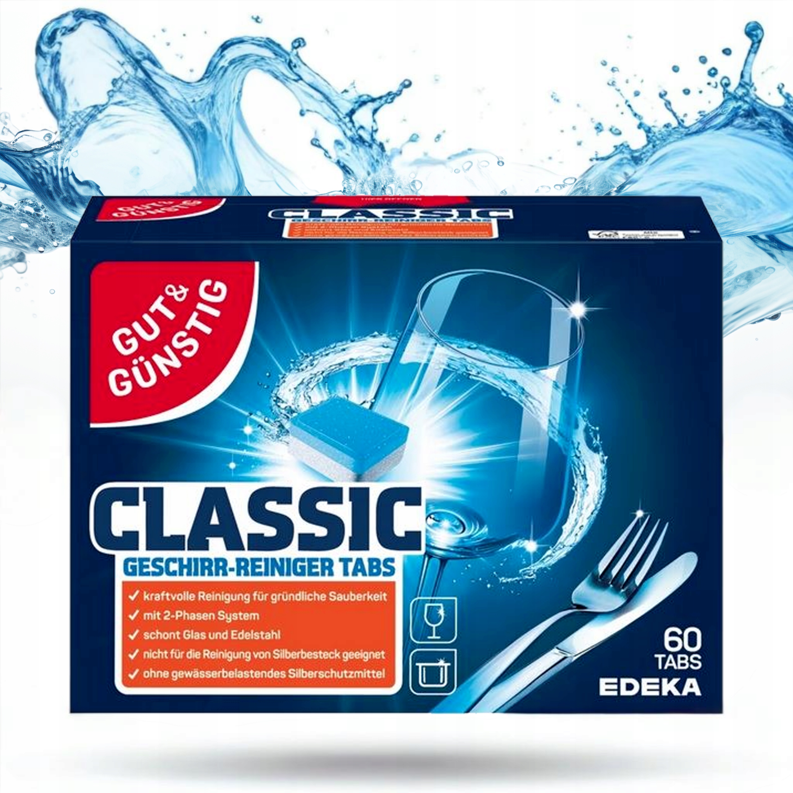 G&G Classic Tabletki do Zmywarki 60 szt. — 10
