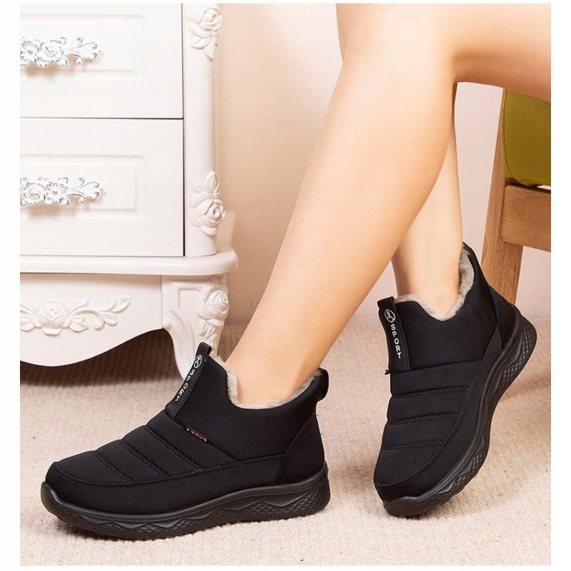 ŚNIEGOWCE DAMSKIE OCIEPLANE BUTY NA ŚNIEG ZIMOWE Marka bez marki