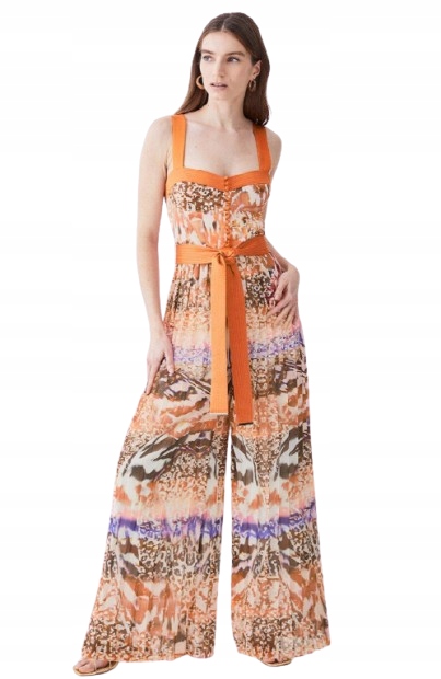 Karen Millen Kombinéza Na Ramínka M Y1P