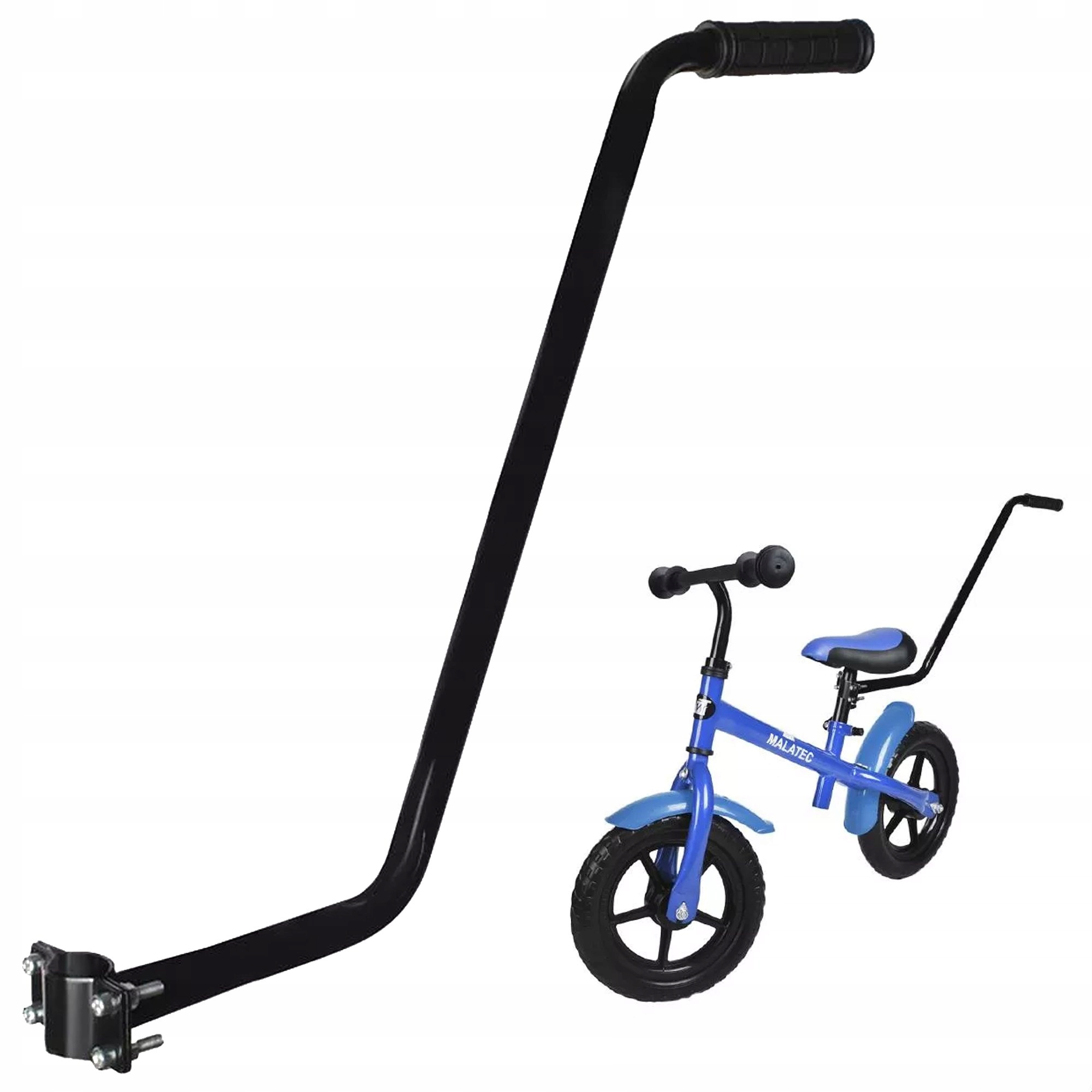 PROWADNIK PCHACZ KIJ DO ROWERU RĄCZKA DO ROWERKA UCHWYT NAUKA JAZDY DZIECKA Wiek dziecka 12 m +