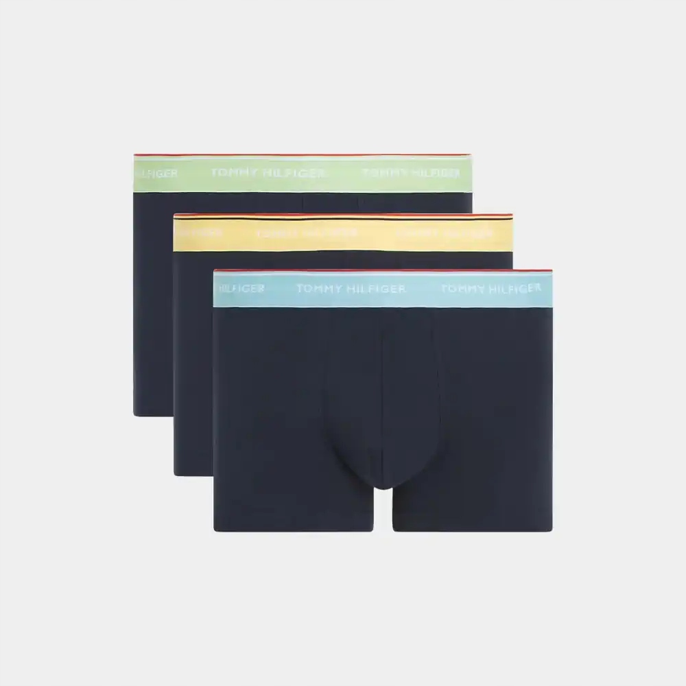 3-pack pánských boxerek v modré barvě Tommy Hilfiger