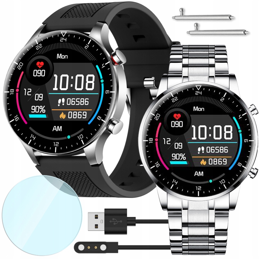 

Smartwatch Zegarek Męski Sportowy Wodoodporny Puls