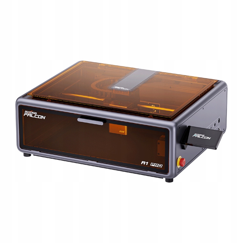 Creality Laserová Gravírka Falcon A1 Pro 20 W Pro Mnoho Materiálů, Vysoký Výkon