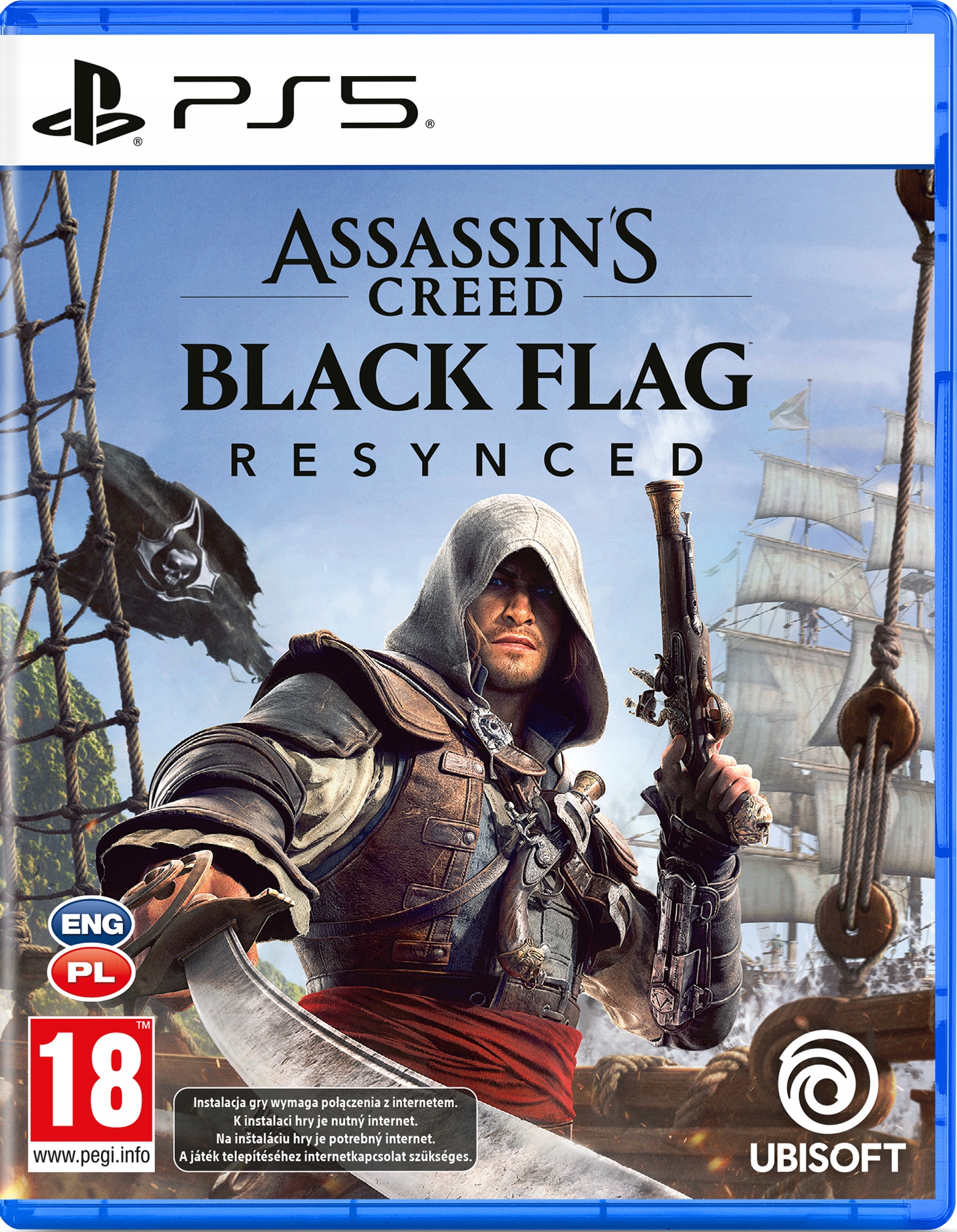 Assassin's Creed Black Flag Resynced PlayStation 5 (PS5) pudełkowa