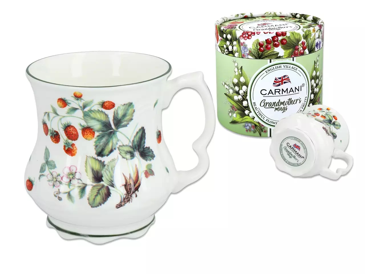 

Kubek Babuni Poziomka 400ml