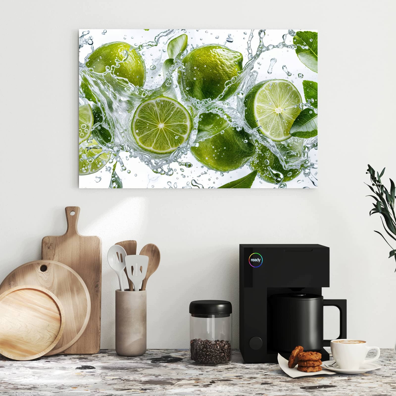 Magnetická tabule Musujouce Limetky 60 × 40 cm