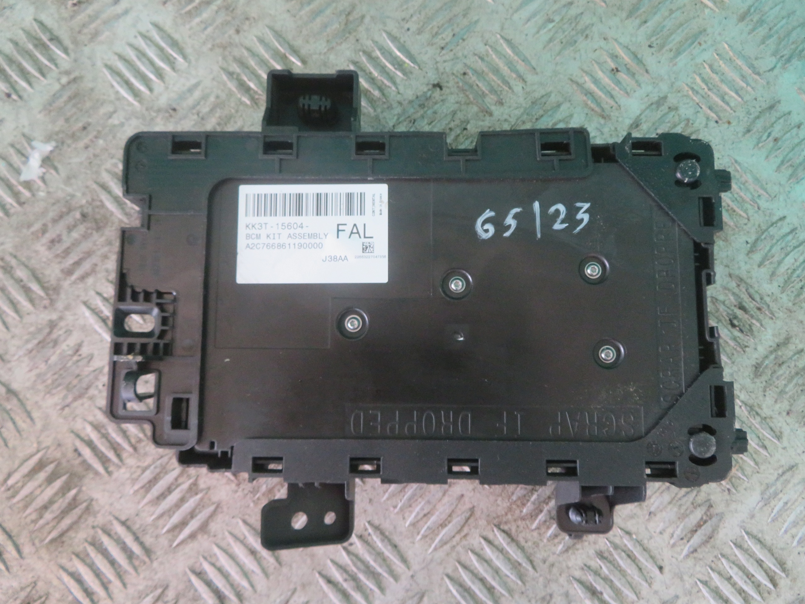 module control unit BCM FORD TRANSIT MK8 22R KK3T-15604-FAL