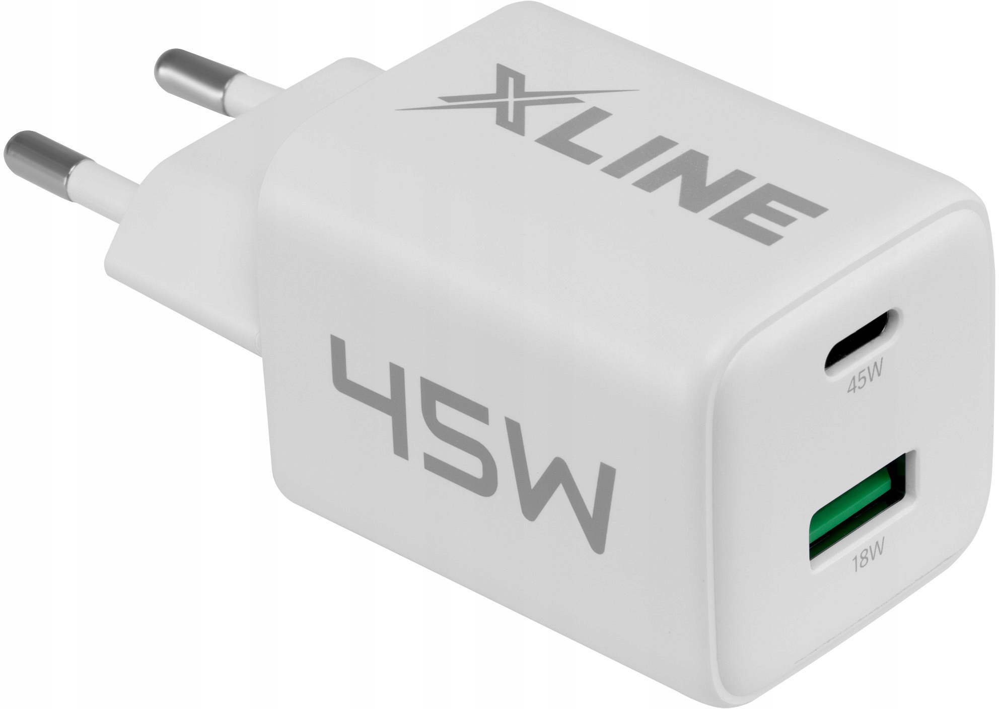 Ładowarka sieciowa Xline WCG452W 45W Gan Biały