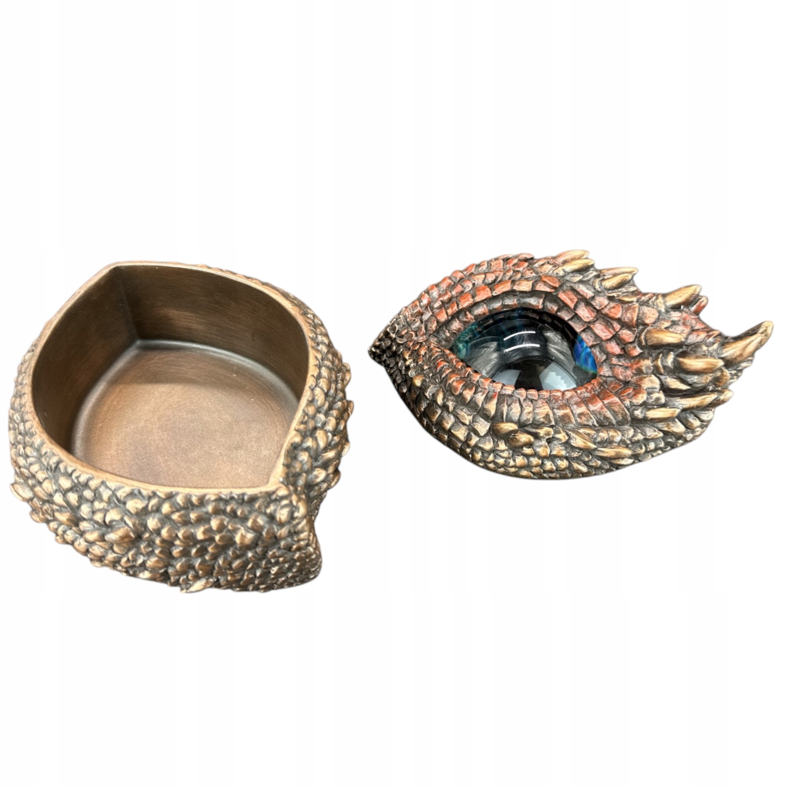 socha figúrka Šperkovnica oko draka Veronese WU77326A4 hnedá