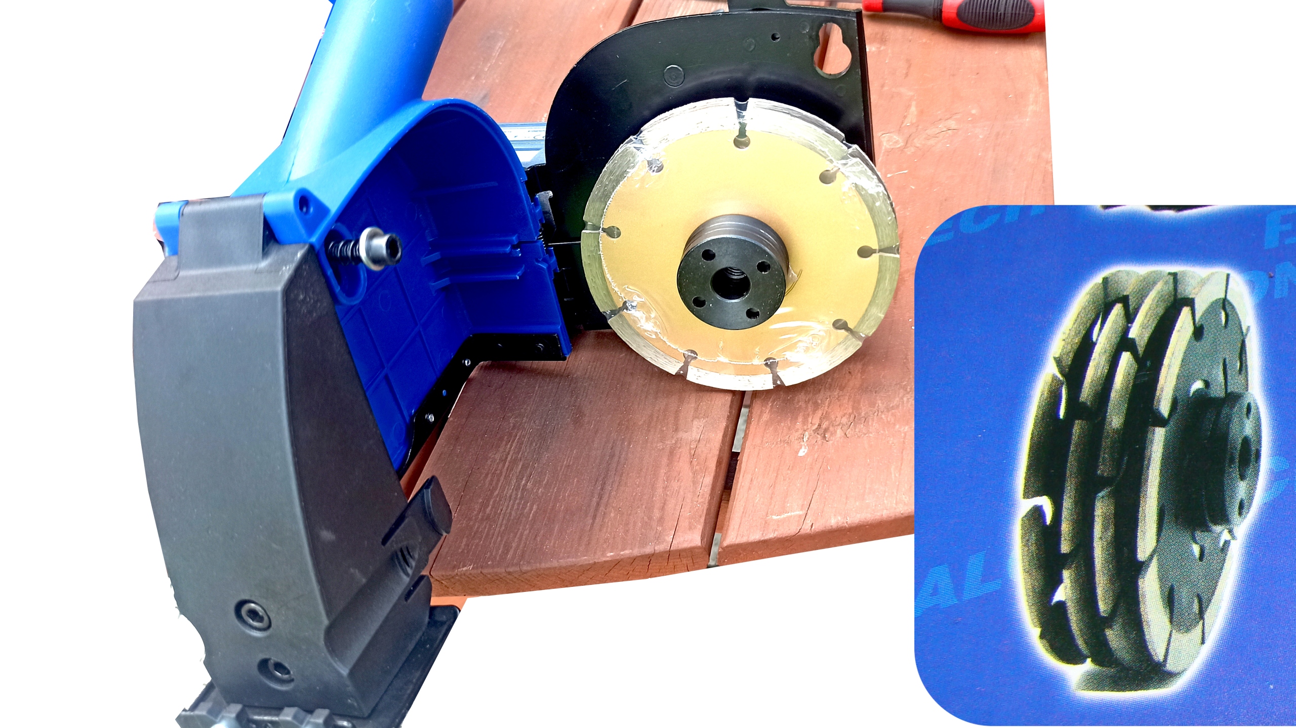 BRUZDOWNICA DO CIĘCIA PRZYSTAWKA ODSSYS 125 MM EAN (GTIN) 5701254408813