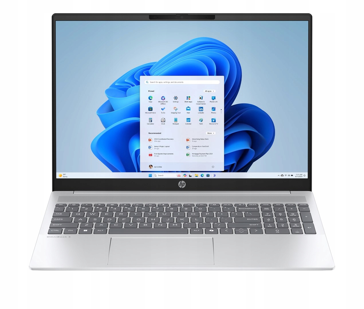 Laptop Hp 16-bc1219nw R5 8540U 16 16GB SSD512 W11