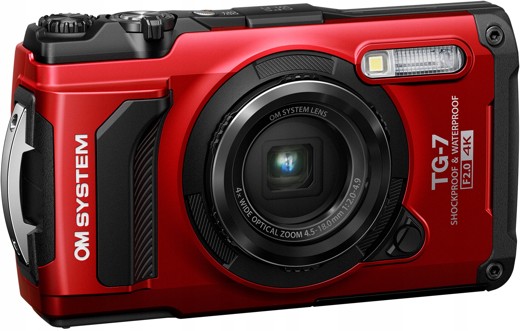 Aparat OLYMPUS OM System TG-7 Czerwony Kod producenta TG-7