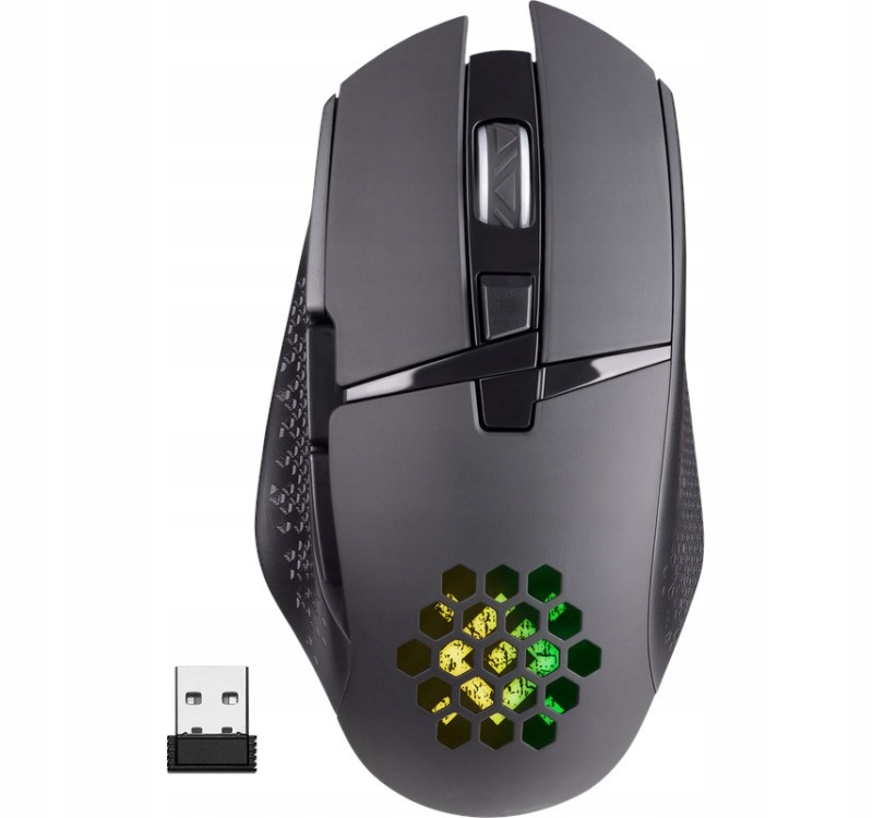 Defender Mysz GM-514 Glory Optic Rf Rgb 3200DPI 7P Czarna 52514
