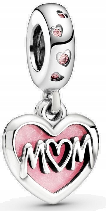 

Charms Zawieszka Serce mamy Mama Srebro 925