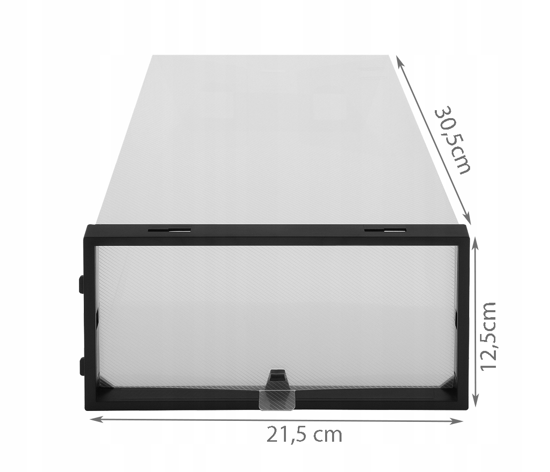 Pudełko na buty Shein biały Płeć uniseks