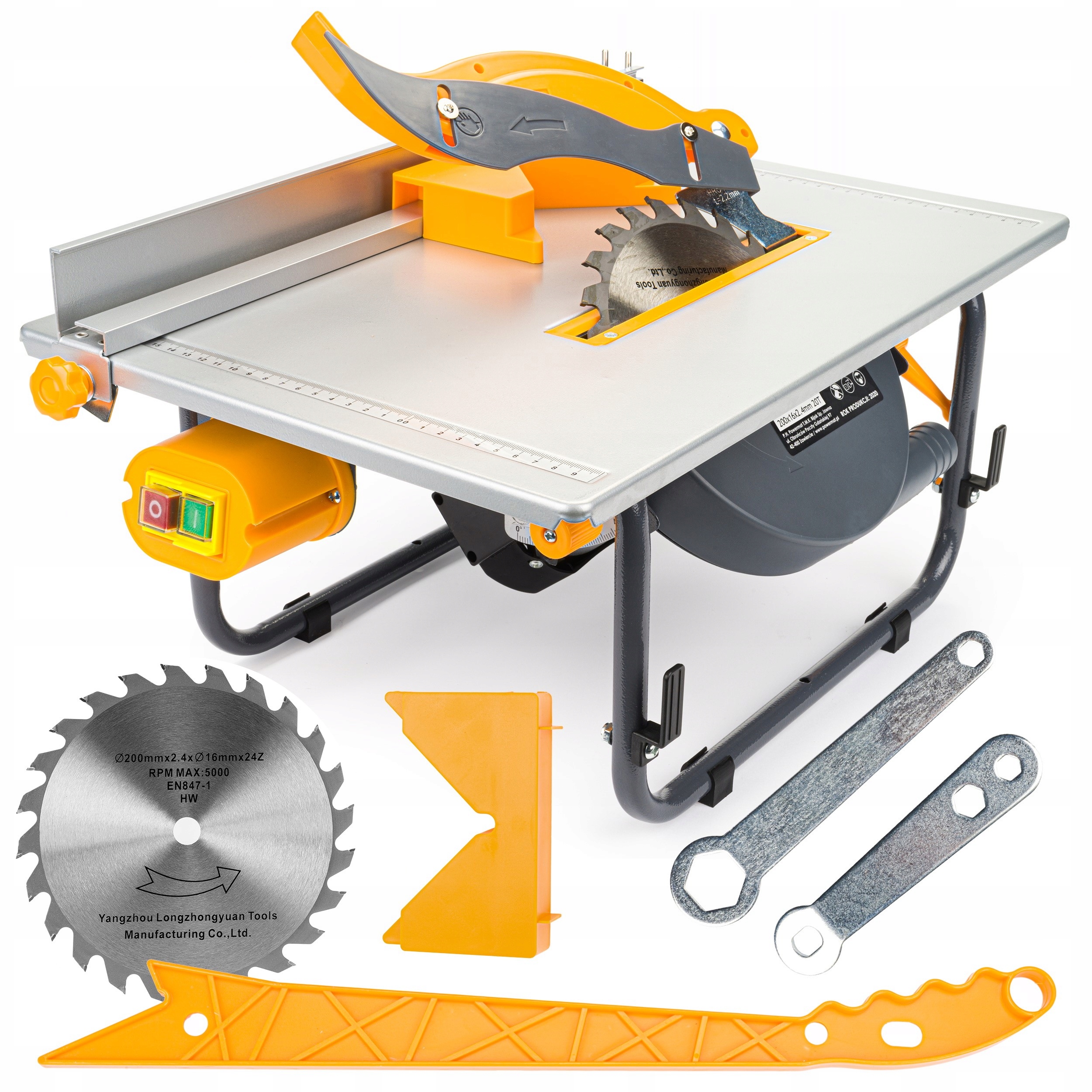 Stolová Pila 1650W Pilka Krajzega Stůl Na Dřevo Kotoučová Řezačka