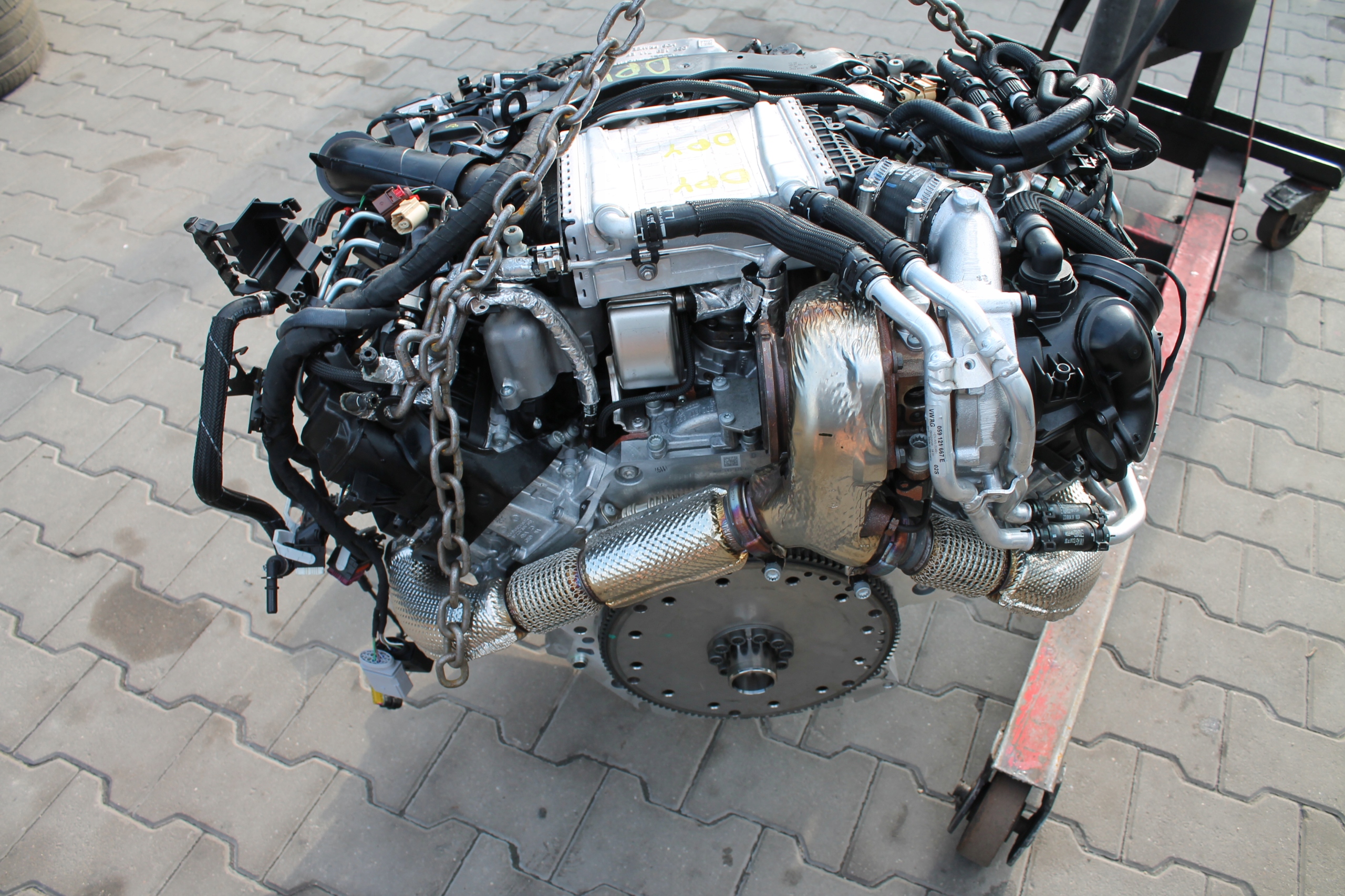 engine complete AUDI 3.0 TDI 7TYS KM DPY
