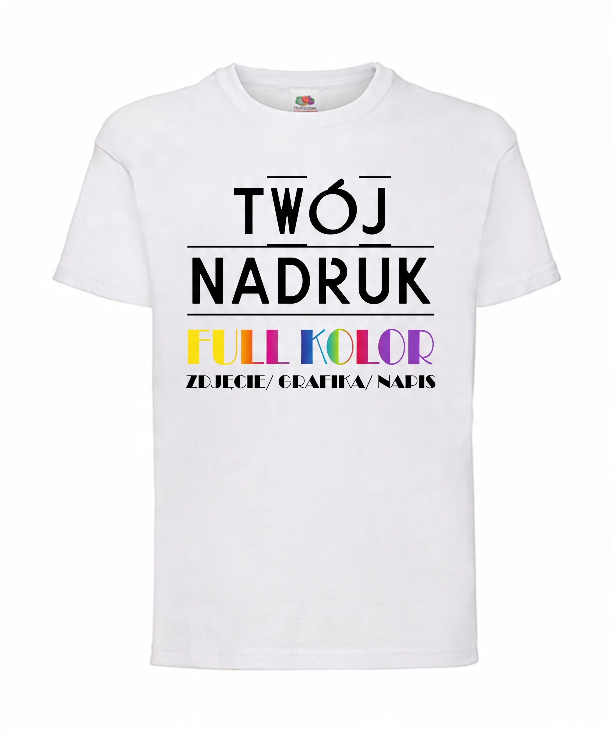 

Koszulka Męska T-shirt Z Własnym Nadrukiem XXL 24h