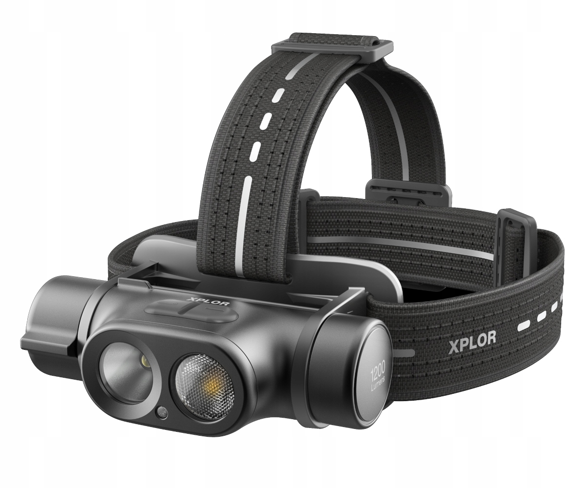 GP ФОНАРИК АКУ НАЛОБНЫЙ ФОНАРЬ. 18650 1200LM USB-C IPX8