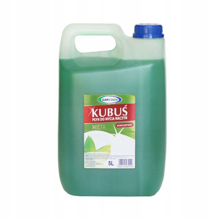

Płyn do naczyń Kubuś 5 L -miętowy