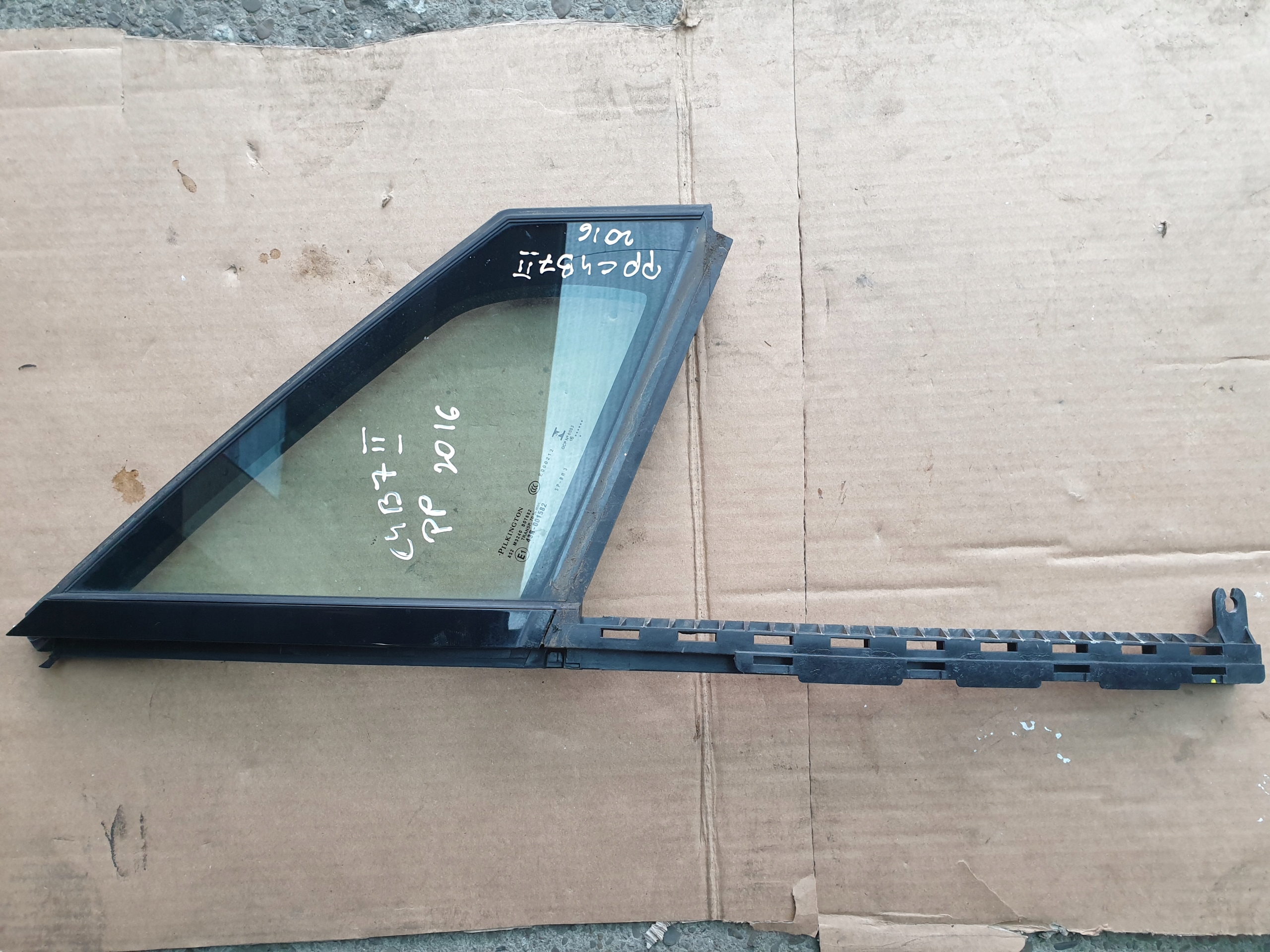 window DO door right CITROEN C4 B7 II 2010-2018