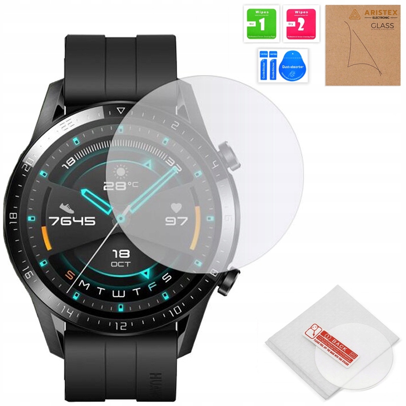 SZKŁO HARTOWANE OCHRONNE DO HUAWEI WATCH GT2 46mm