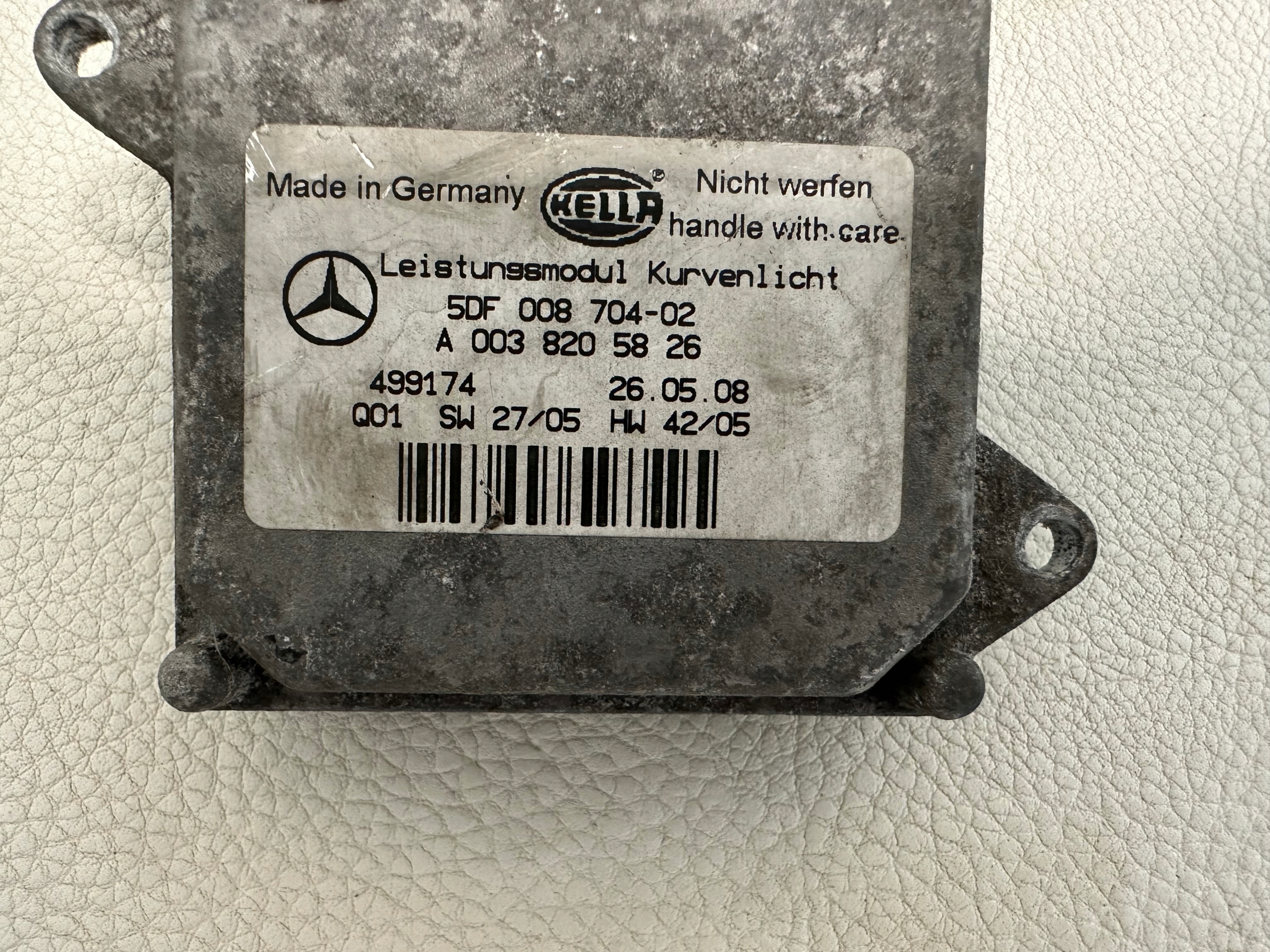 Mercedes CLS module steering lights 5DF008704-02