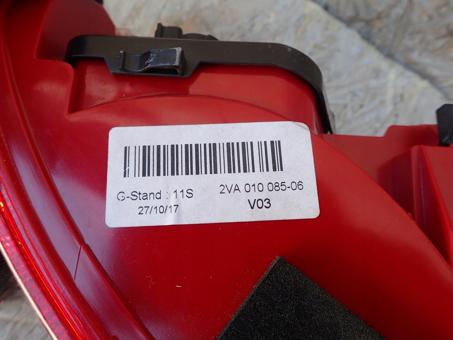 light right rear rear part AUDI A4 B8 8K5 sedan 07-11R