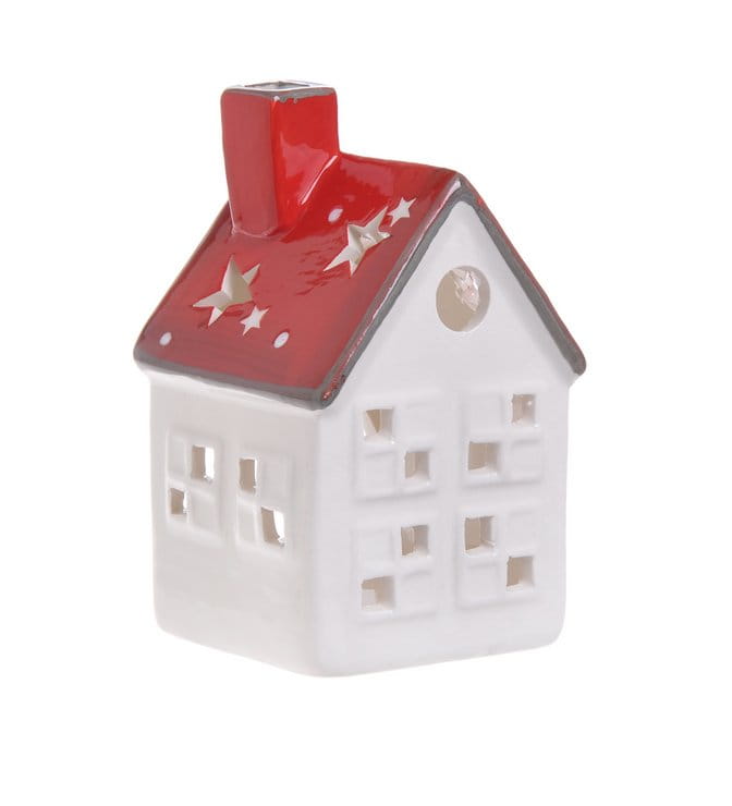

Domek ceramiczny 10,5cm dekoracja świąteczna mała
