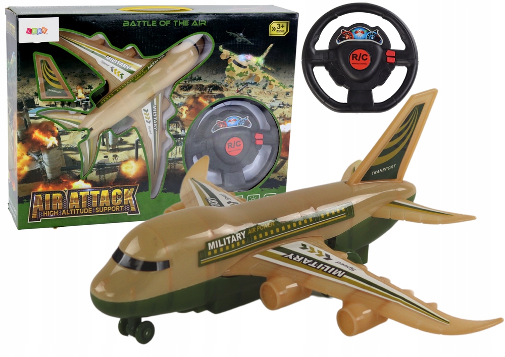 Samolot R/C Zdalnie Sterowany Wojskowy Moro Światła Pilot Rodzaj samoloty