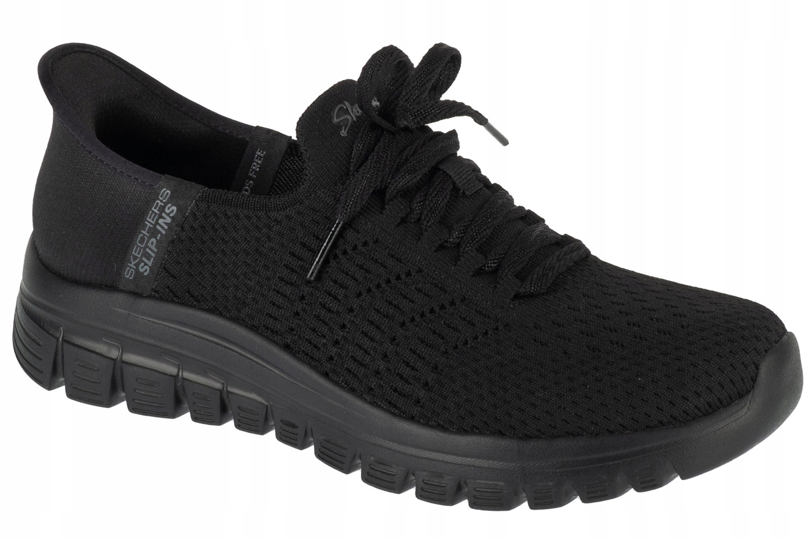 Skechers Graceful First Blush [36,5] Boty Tenisky Dámské Látka Černá