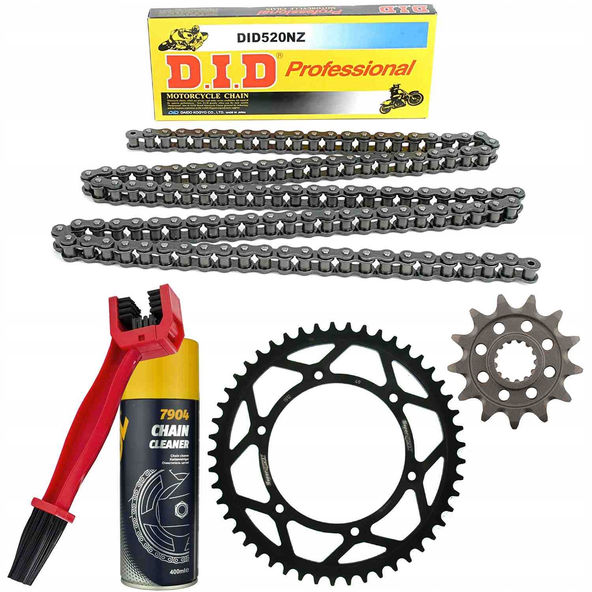 ZDRFEM0738-487:38.43553 - Kawasaki bj250 ESTRELLA 95-00 комплект приводу SPX