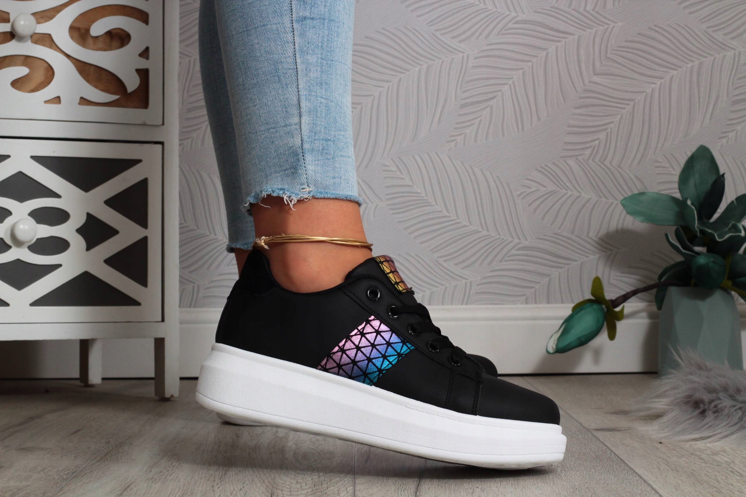 BUTY DAMSKIE ADIDASY SPORTOWE SNEAKERSY PLATFORMA Marka inna