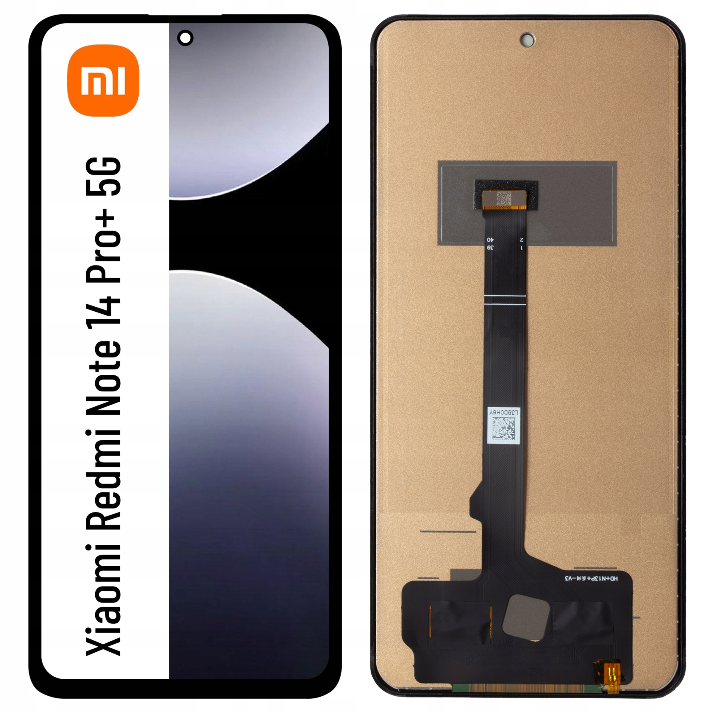 LCD displej pro Xiaomi Redmi Note 14 Pro Plus 5G displej Incell