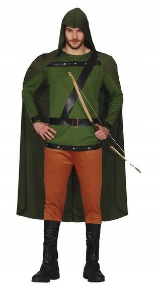 Kostým Lukostřelec Robin Hood Karneval M
