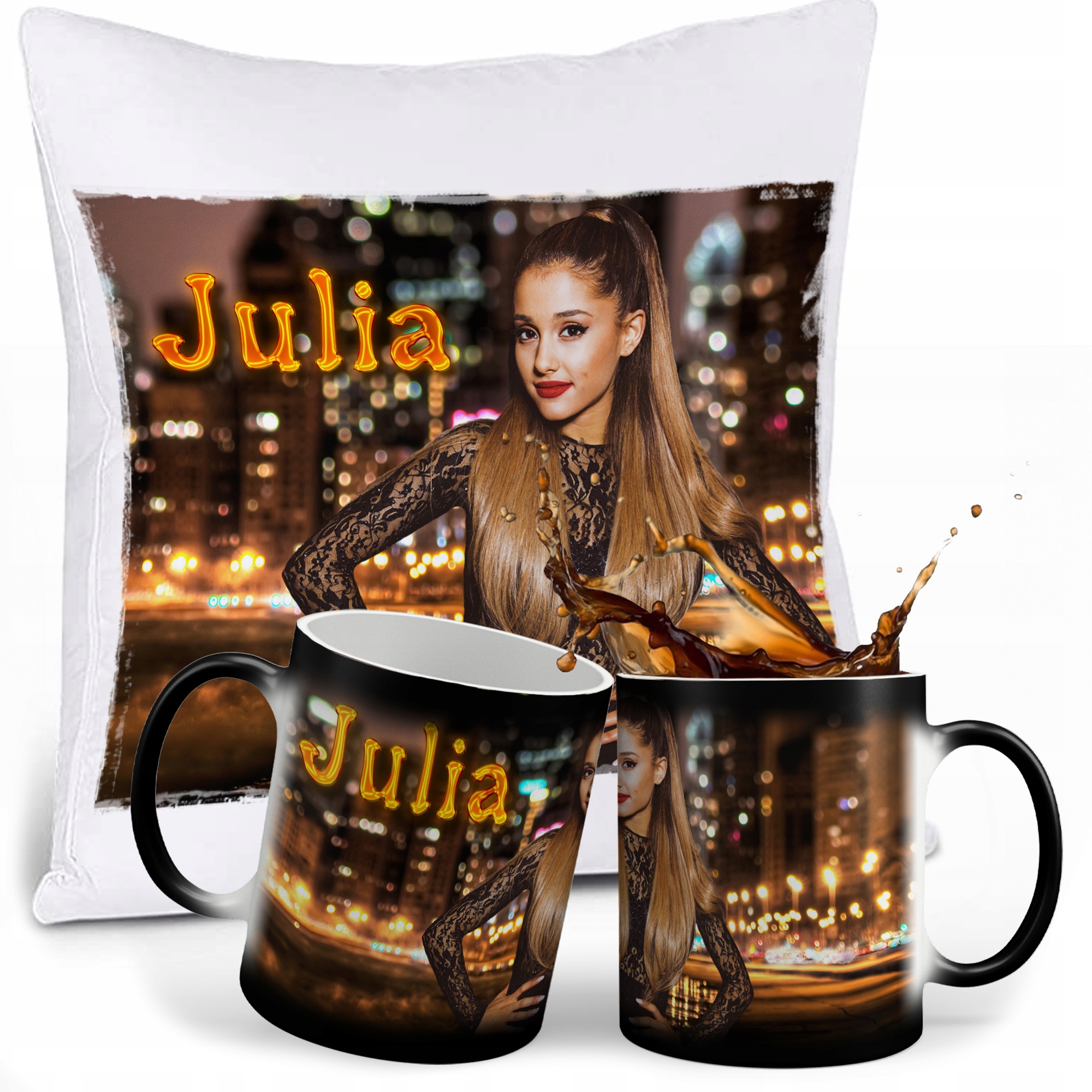 

Zestaw Ariana Grande Magiczny Kubek Poduszka