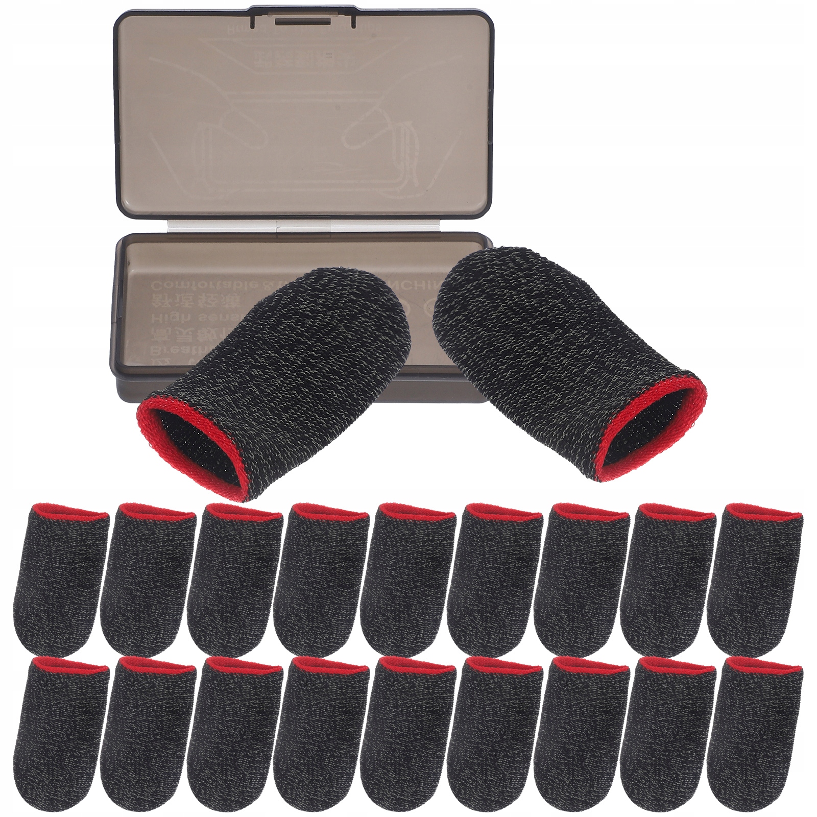 GAMING STUFF BAWEŁNIANE NAKŁADKI NA PALCE, NYLONOWA OSŁONA NA PALCE