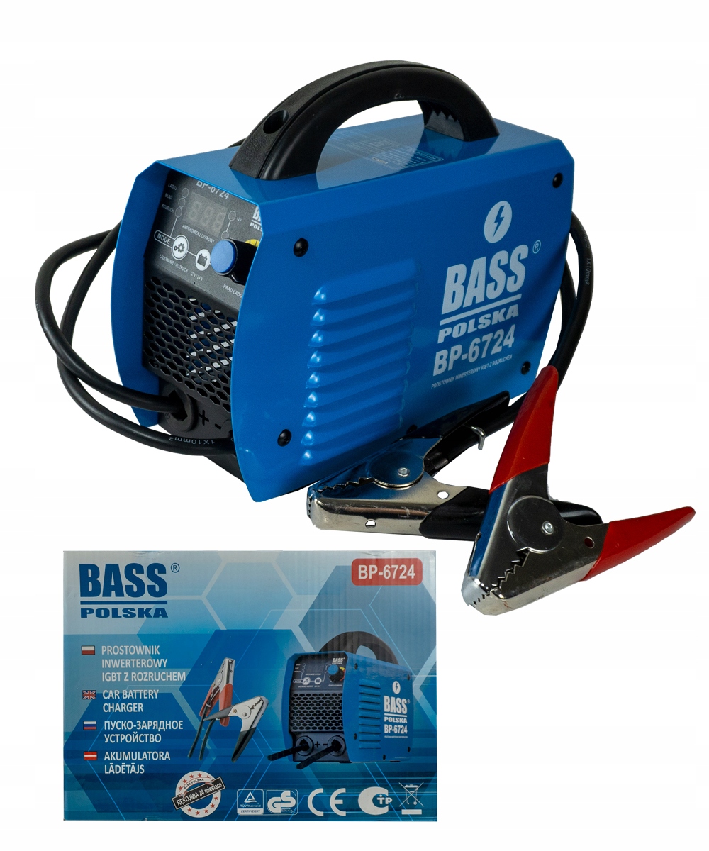 Prostownik Inwerterowy Z Rozruchem 400A 12V 24V Rregeneracja