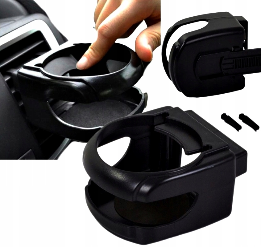 UCHWYT NA NAPOJE DO SAMOCHODU NA KRATKĘ NAWIEWU