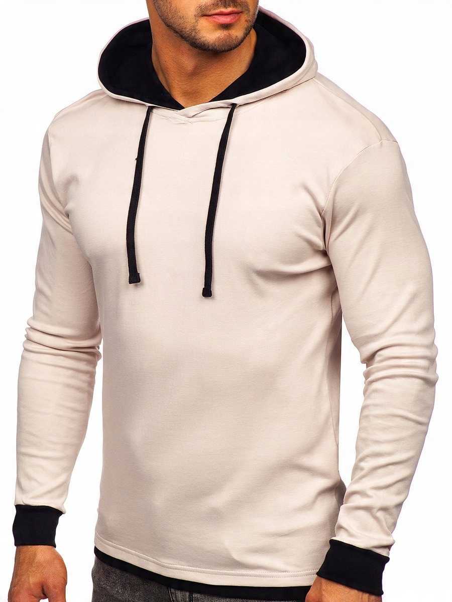 

Bluza Z Kapturem Beżowo-czarna 145380 Rozmiar_xl