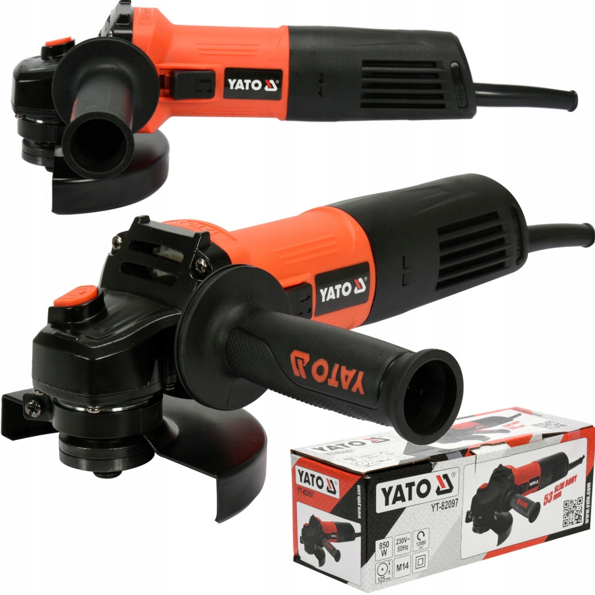 Yato Szlifierka Kątowa Kątówka Polerka Diax 850W 125mm Slim