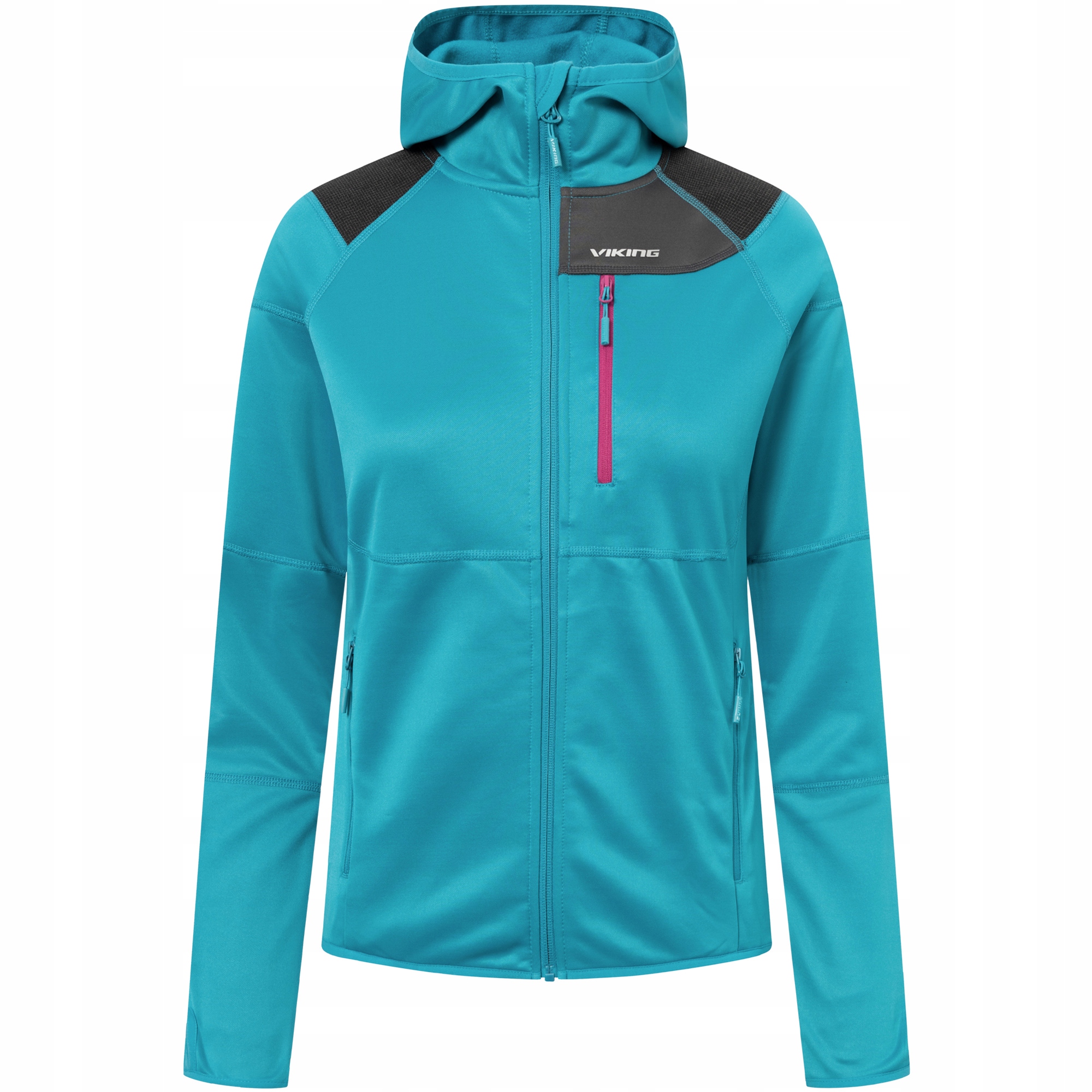 Damska Bluza Trekkingowa Viking Yosemite Hoodie Lady r. M turkusowa