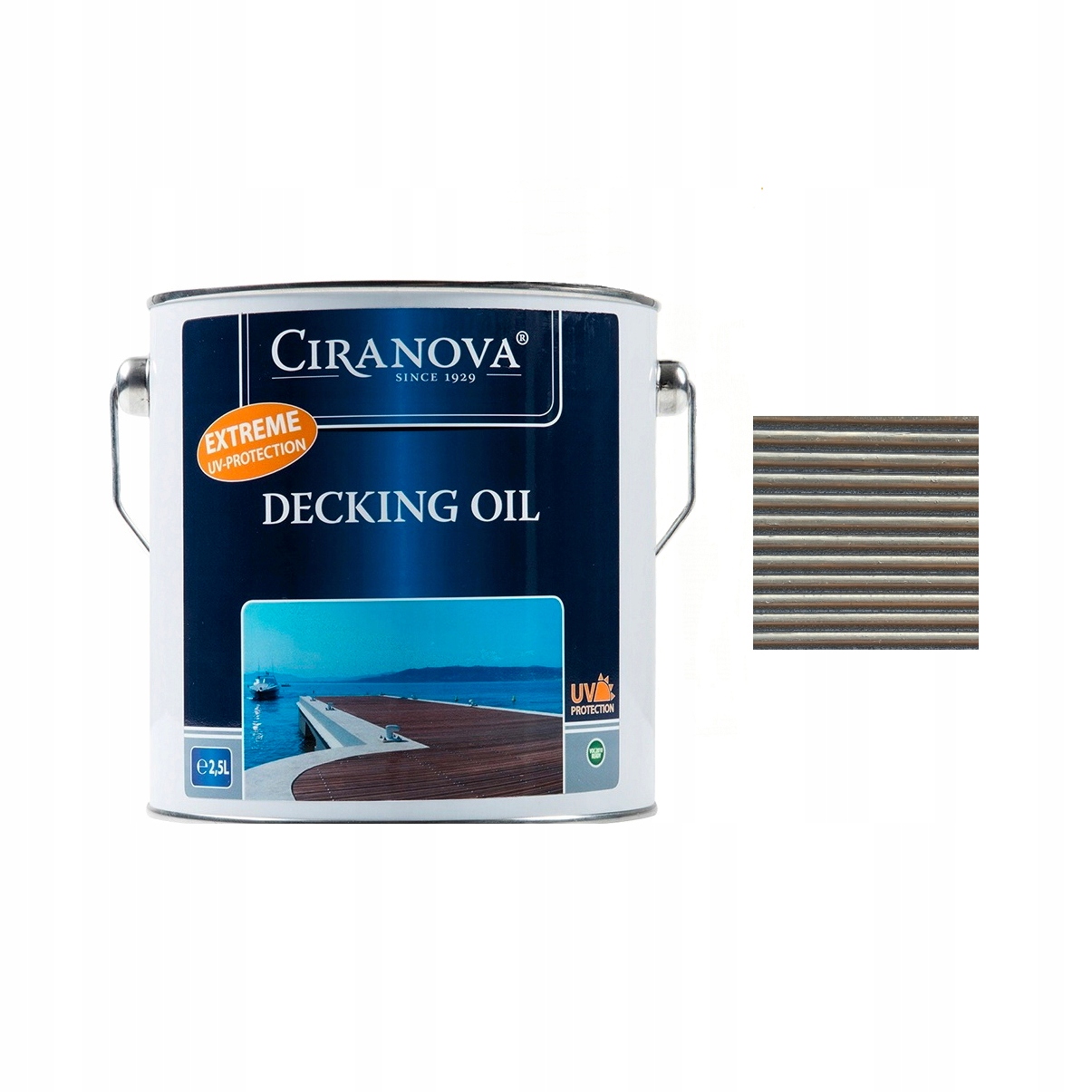 Ciranova Olej na terasy Tmavě šedý 7729 2,5 l