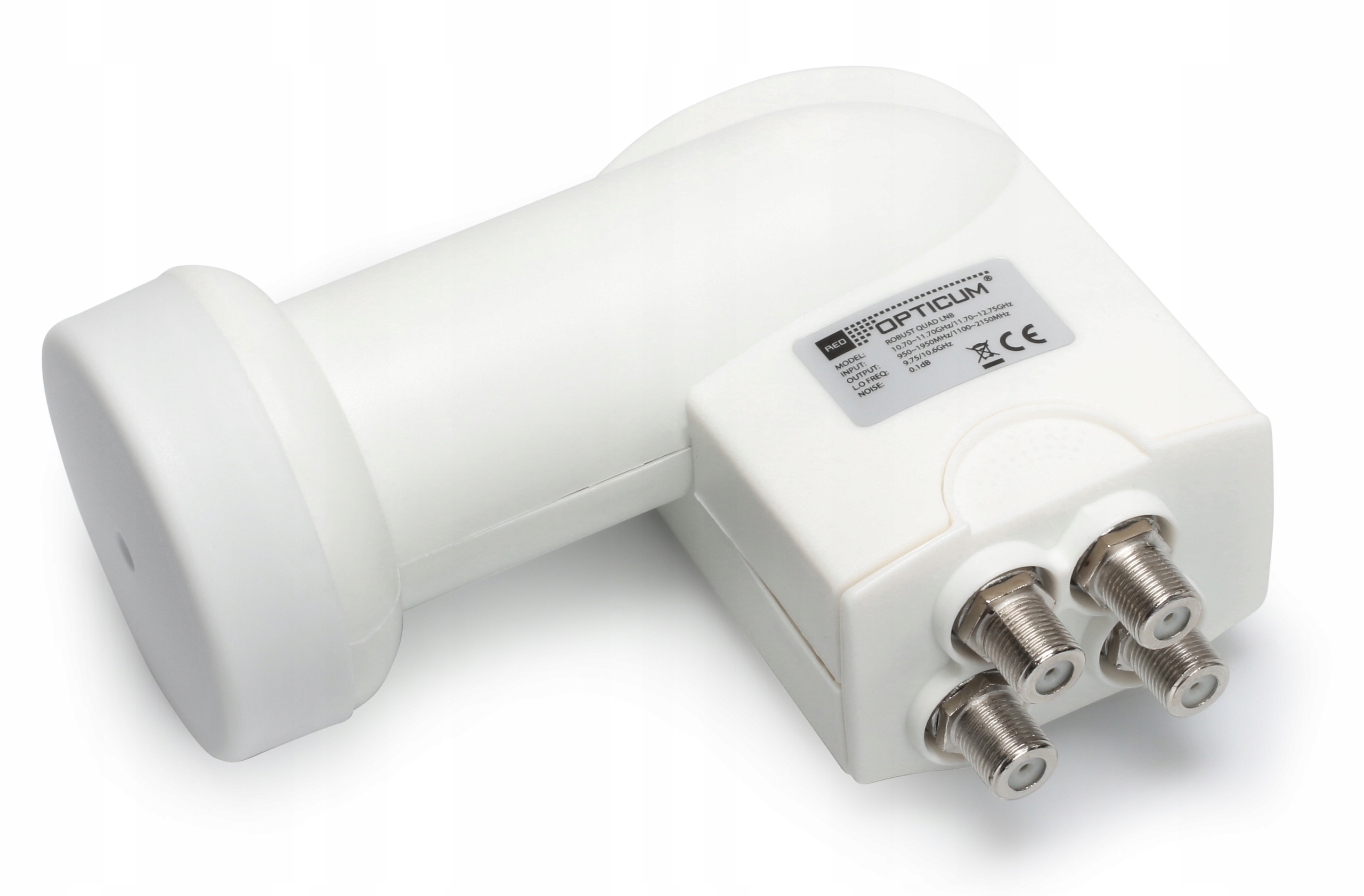 KONWERTER QUAD OPTICUM RED ROBUST POCZWÓRNY + 4xF Kod producenta KON0043