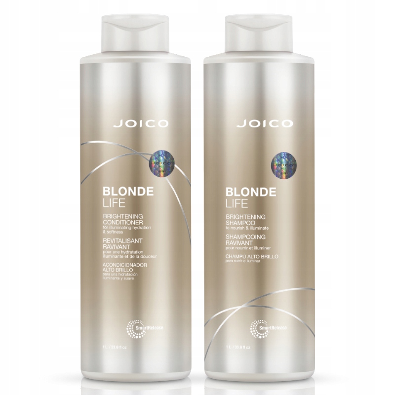 Joico Blonde Life Rozjasňující šampon 1000ml kondicionér 1000ml pro blond vlasy