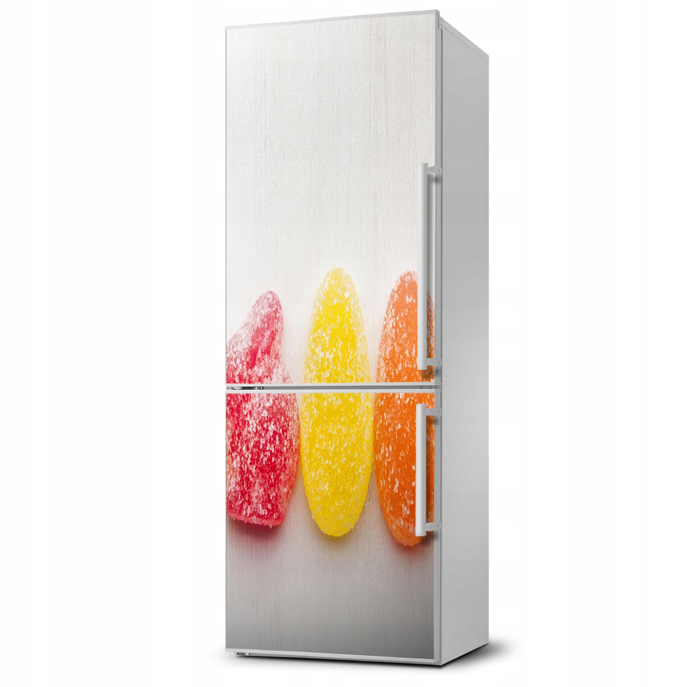 

Foto Magnes na lodówkę Kolorowe żelki 60x180