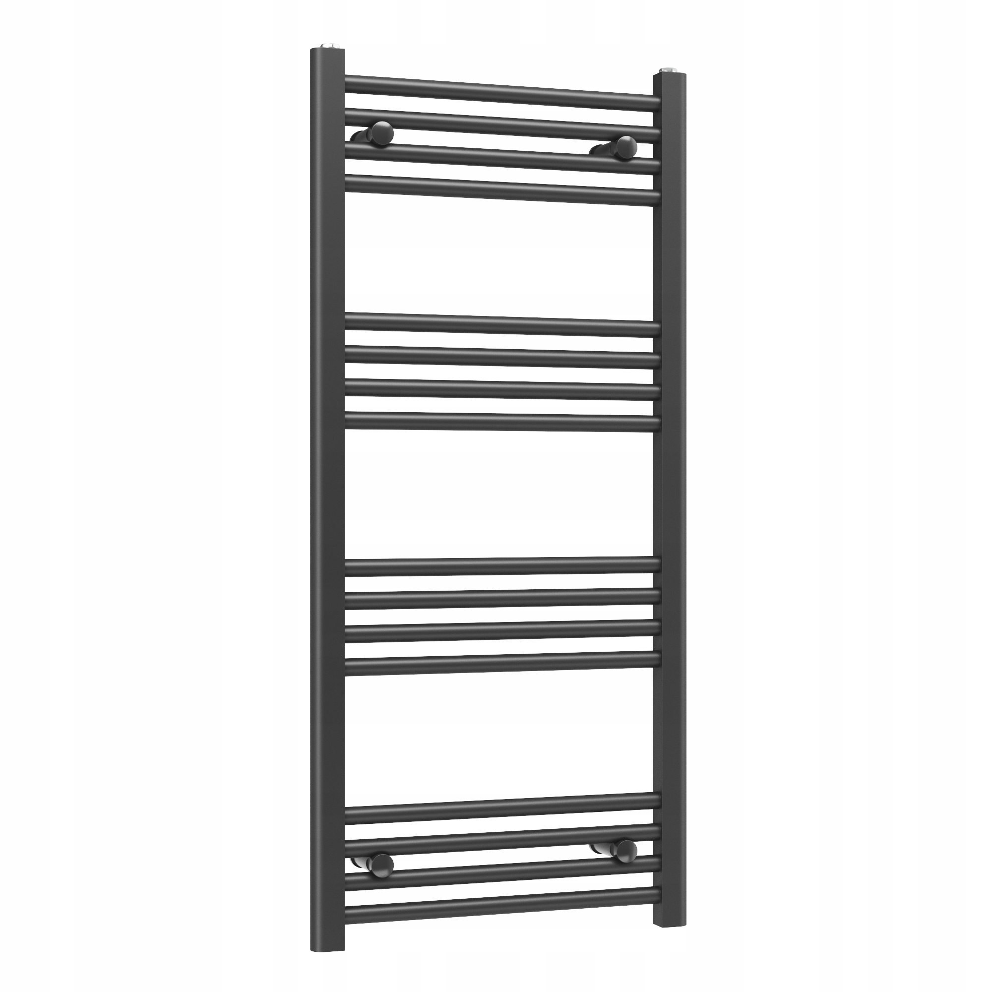 Kúpeľňový radiátor C.o Ozdobný rebríkový Basic 50x110 cm čierny