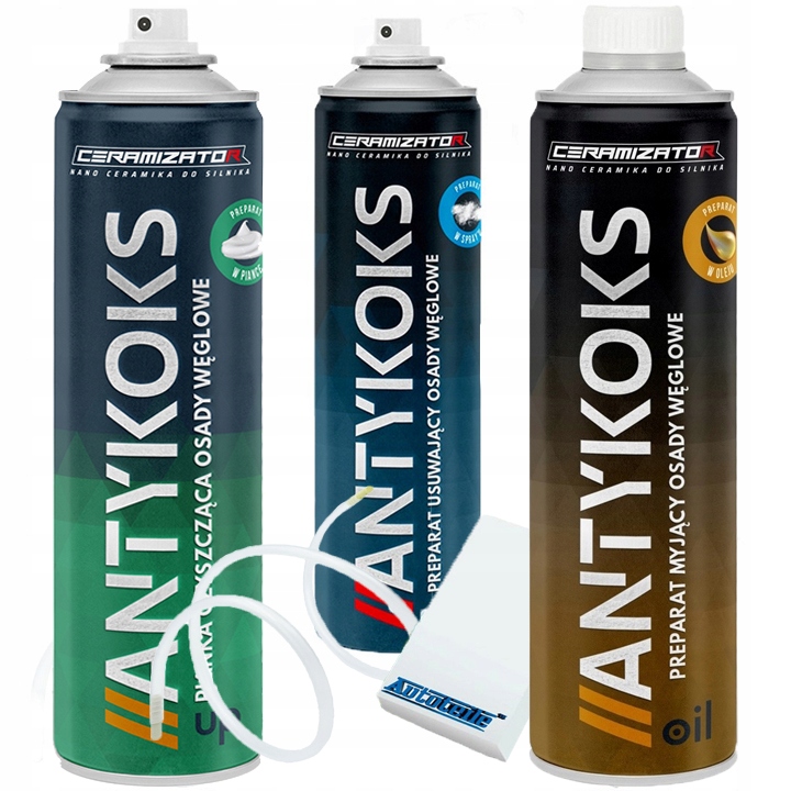 Ceramizator Antykoks Úplné Uvoľnenie Piestov Krúžkov Up a Down Oplachovačka